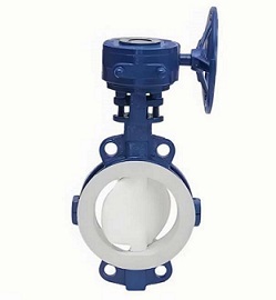 Full PTFE Lined Butterfly Valve