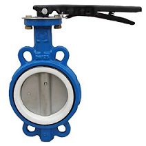 PTFE Seat Lever Butterfly Valve