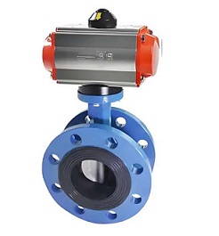 Pneumatic Flange Butterfly Valve